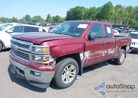 2014 Chevrolet Silverado 1500 1Lt from USA, damaged, VIN 1GCVKREC7EZ376690
